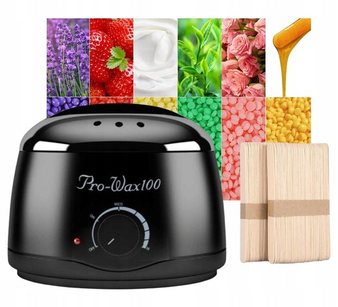 Podgrzewacz wosku 6x wosk twardy Zestaw depilacja zdjęcie 1