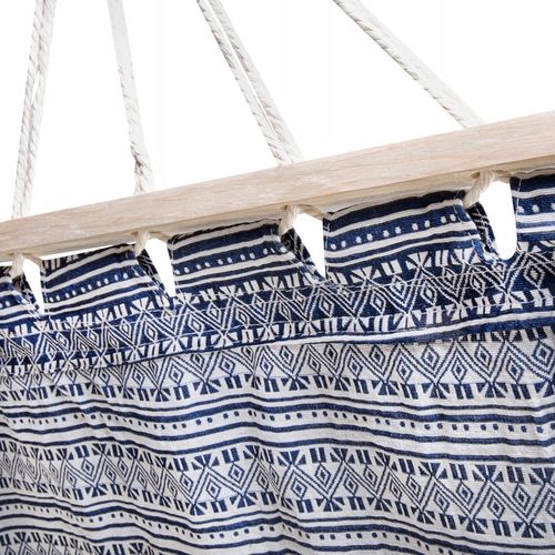 Hamak ogrodowy bawełniany jednoosobowy 200 x 100 cm Spokey ZUNI na Arena.pl