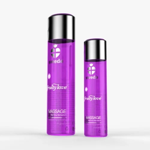 swede fruity love olejek do masażu sweet raspberry rhubarb 60ml na Arena.pl