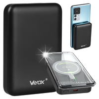 POWERBANK 10000mAh Z MAGSAFE INDUKCYJNY SZYBKI 20W USB C POWER BANK VAYOX