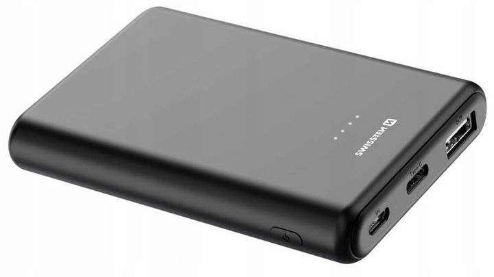 Powerbank SWISSTEN 5000 mAh micro USB USB-C USB-A + kabel USB-C/USB-C 10 W zdjęcie 2