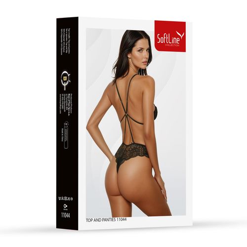 set top and panties 11044 black 2xl na Arena.pl