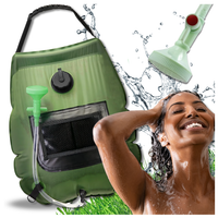 prysznic turystyczny kempingowy solarny 20l  przenośny z