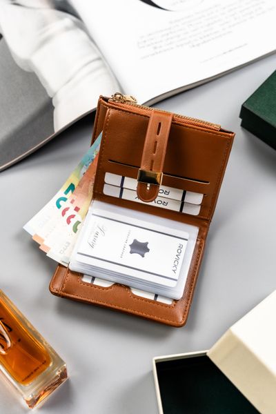 portfel pu 2303a-8383 brown zdjęcie 5