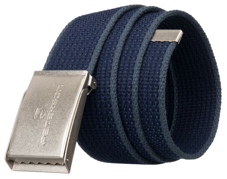 pasek parciany ptn silver-navy-grey-105 zdjęcie 1