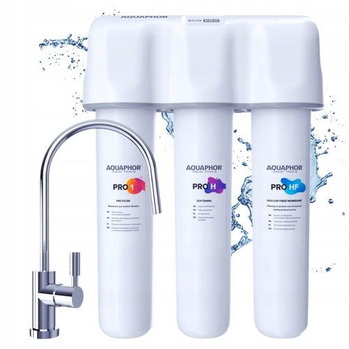 Filtr zmiękczający pod zlew Aquaphor Eco H Pro, filtr wody do kuchni na Arena.pl