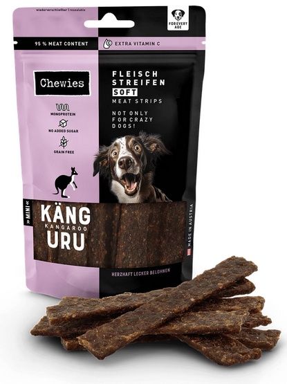 Chewies Meat Strips Soft Mini Kangur 70g zdjęcie 1