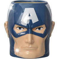 KUBEK DO KAWY 3D KAPITAN AMERYKA PREZENT MARVEL