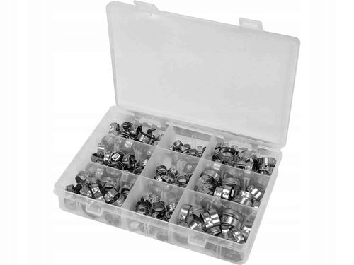 YATO ZESTAW OBEJM ZACISKOWYCH Z UCHEM 170 SZTUK STAL NIERDZEWNA YT-067842 na Arena.pl