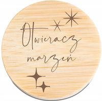 OTWIERACZ do piwa DREWNIANY personalizacja z grawerem otwieracz marzeń