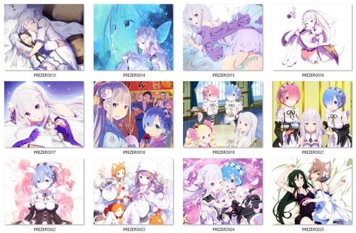 Podkładka Re Zero - RÓŻNE ROZMIARY na Arena.pl