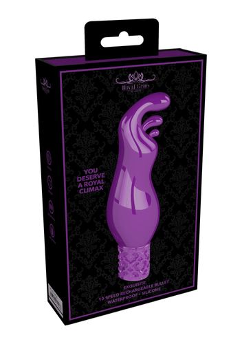 Exquisite - Rechargeable Silicone Bullet - Purple na Arena.pl