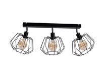 Spot 3xE27 LUNA BLACK