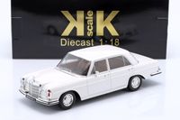 KK SCALE MERCEDES-BENZ 300 SEL 6.3 (W109) 1967-1972 White 1:18