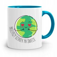 Kubek Błękitny Dzień Dziadka Najlepszy Dziadek Z Nadrukiem Ze Zdjęciem