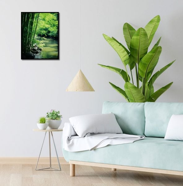 Plakat 40x50cm Spokój Bambusów zdjęcie 4