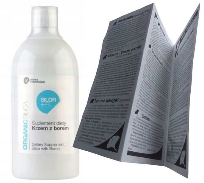 Invex Remedies Silor+B Krzem z borem 1000 ml zdjęcie 1