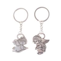 Metalowy brelok Aniołki 2 sztuki