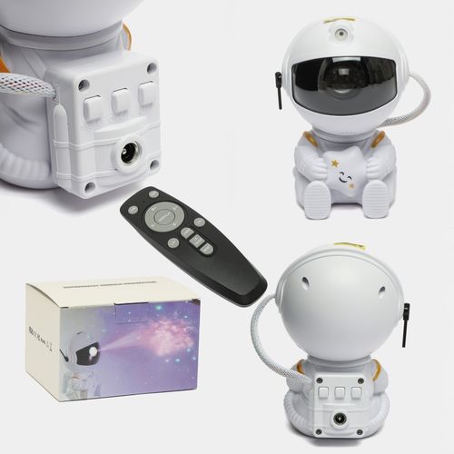 Projektor gwiazd rzutnik led lampka nocna dla dzieci astronauta niebo pilot na Arena.pl