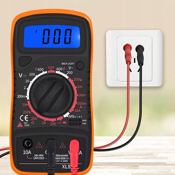 Multimetr ręczny RETOO miernik cyfrowy multimetr LCD zdjęcie 9