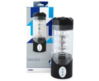 Żelowy Masturbator Posuwisto-Zwrotny - Symulator Sexu Thrusting Master