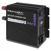 Prostownik do akumulatorów LiFePO4 AGM GEL 10A 12V Inteligentna ładowarka