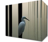 Obraz 20x20cm Mgiełka na Wodzie