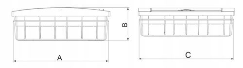 SKRZYNKA ELEKTRYCZNA ROZDZIELNIA PODTYNKOWA 1x12 INSTALACYJNA PLASTIKOWA na Arena.pl