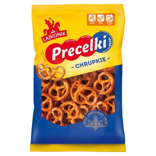 Lajkonik Precelki chrupkie 130 g zdjęcie 1