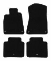 Dywaniki welurowe BASIC czarne Lexus GS III 2005-2012 sedan