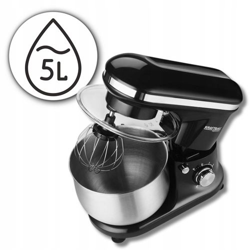 ROBOT PLANETARNY KUCHENNY MIKSER Z MISĄ WIELOFUNKCYJNY MOCNY CZARNY na Arena.pl