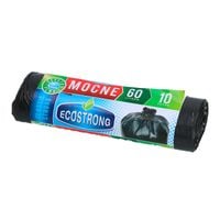 worki na śmieci z taśmą ściągającą 60l 10szt.
