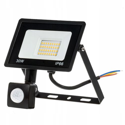 Halogen Naświetlacz 30W LED ZEWNĘTRZNY LAMPA Czujnik RUCHU ZMIERZCHU na Arena.pl