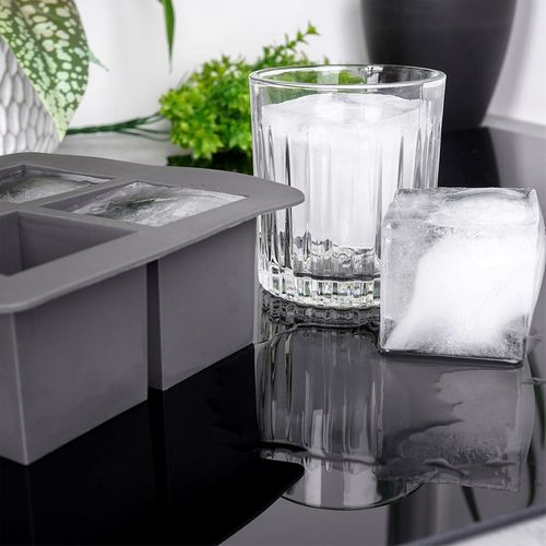 Foremka Silikonowa Forma do Dużych Kostek Lodu na Lód Duże Kostki XXL na Arena.pl