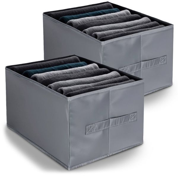 Zestaw dwóch organizerów LIAM grafitowy zdjęcie 1