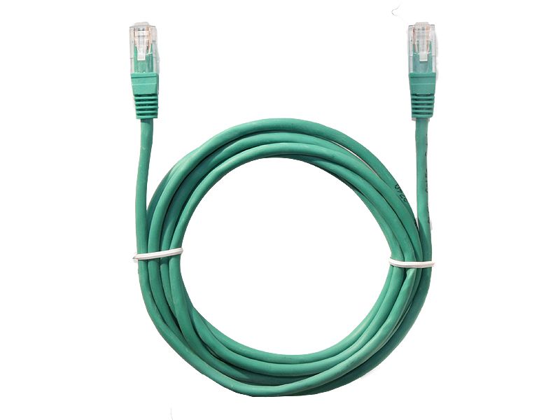 Przyłącze PATCHCORD UTP  1,5m zielony zdjęcie 1