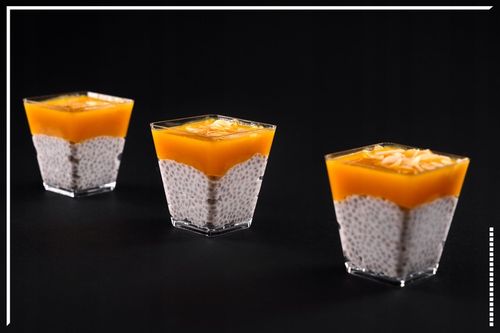 PUCHARKI DO DESERÓW LODÓW 200ml POJEMNIK NA PRZEKĄSKI KWADRATOWE ZESTAW 50x na Arena.pl