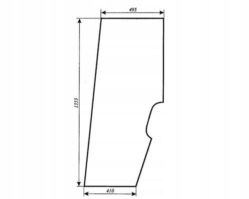 szyba Drzwi do ciągnika Lamborghini grand Prix, Same Antares na Arena.pl