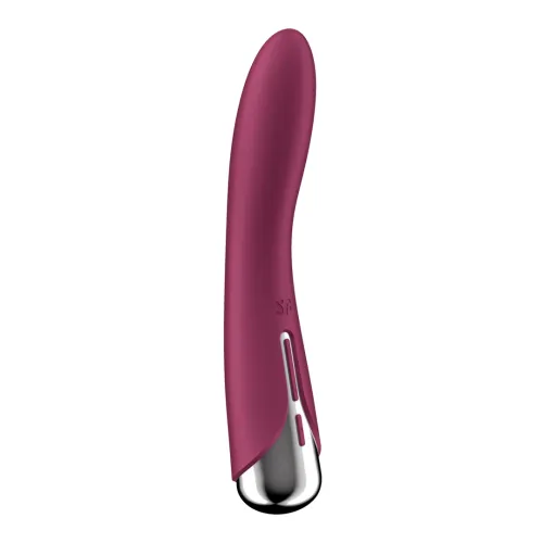 satisfyer vibe 1 zakrzywiony model z obrotową głowką, silikonowy na Arena.pl