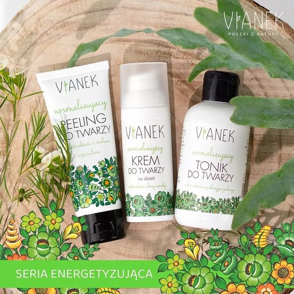 VIANEK Normalizujący Peeling do Twarzy z Korundem, Oczyszczenie 90g zdjęcie 5