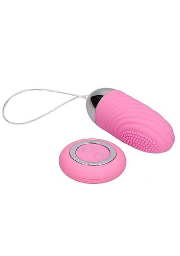 ethan - rechargeable remote control vibrating egg - pink na Arena.pl