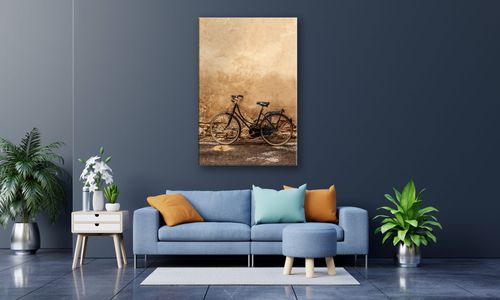 OBRAZ NA PŁÓTNIE 088 Retro rower 30x40cm na Arena.pl