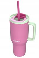 Kubek termiczny ze słomką Kambukka RIO 950 ml - Bubblegum Mint
