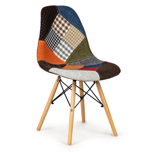 Komplet 4 Krzeseł Patchwork Modernhome zdjęcie 2
