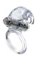 Pierścień-Rabbit Vibro CockRing Clear