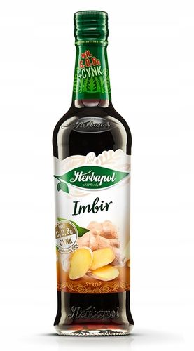 Herbapol Syrop Malinowy Imbirowy Truskawkowy na Arena.pl