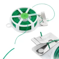 Drut ogrodniczy 20m z obcinaczem powlekany podwiązywanie do roślin