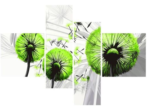 130CM 90 OBRAZ 4 ELEM DMUCHAWCE KOLORZE LIMONKI ŚCIENNY na Arena.pl