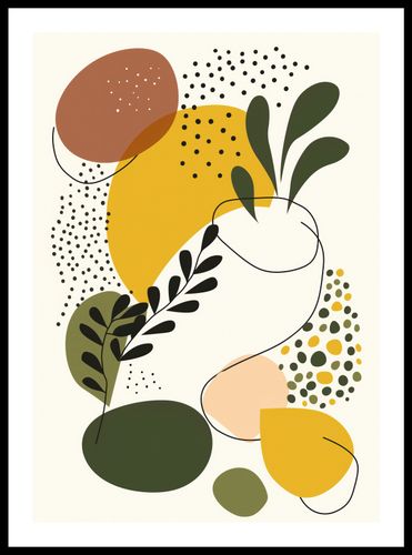 Plakat 42x59,4cm Botaniczne Impresje na Arena.pl