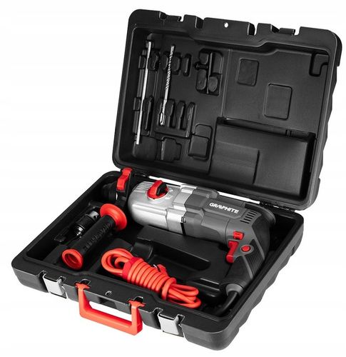 GRAPHITE MŁOTOWIERTARKA SDS+ udar 3.4J 900W 4 funkcje WIERTARKA 58G539 na Arena.pl